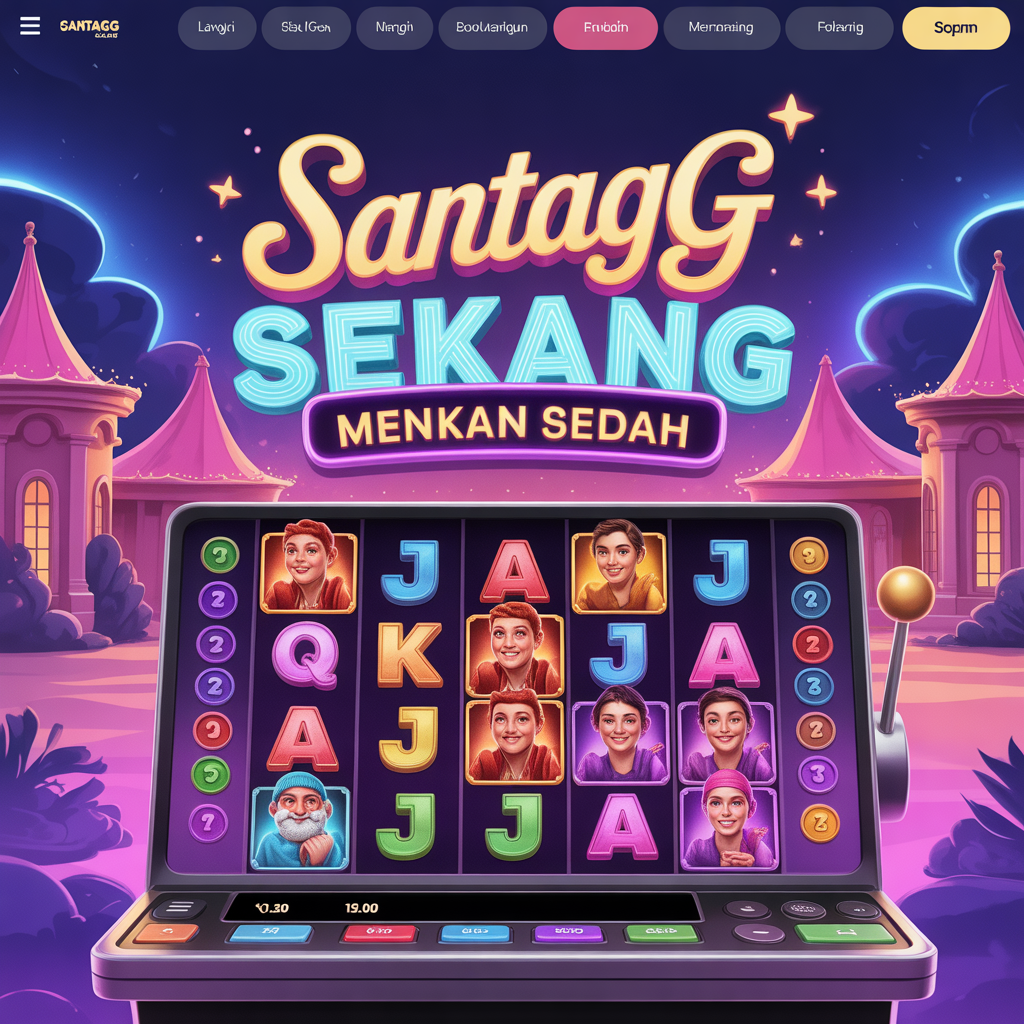 SANTAGG Slot Online Terbaik: Eksplorasi Game Seru